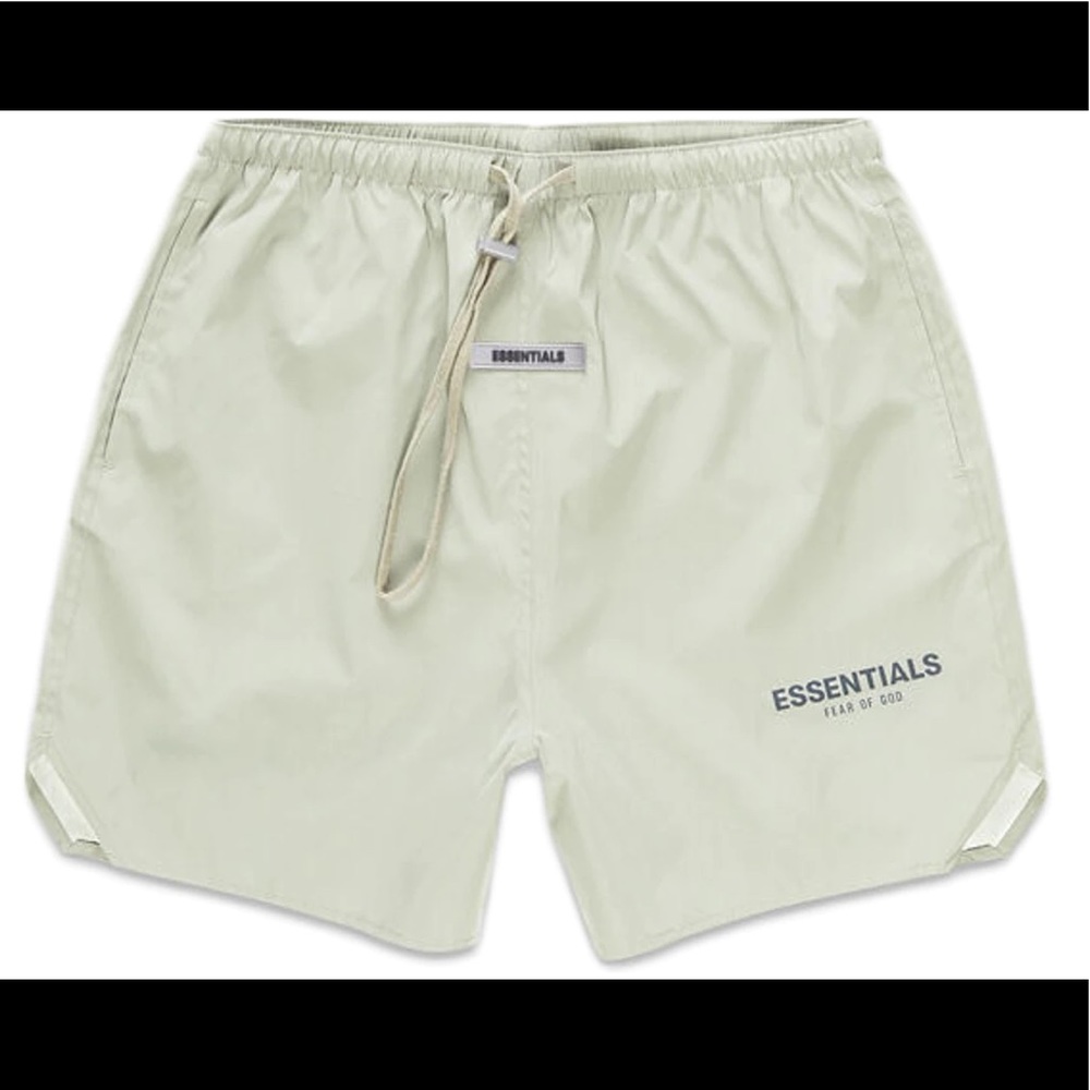 FEAR OF GOD ESSENTIALS sage shorts size L
